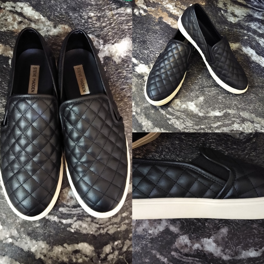 Steve Madden Ecentrcq Slip Ons Size 11